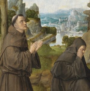 San Francisco recibiendo estigmas