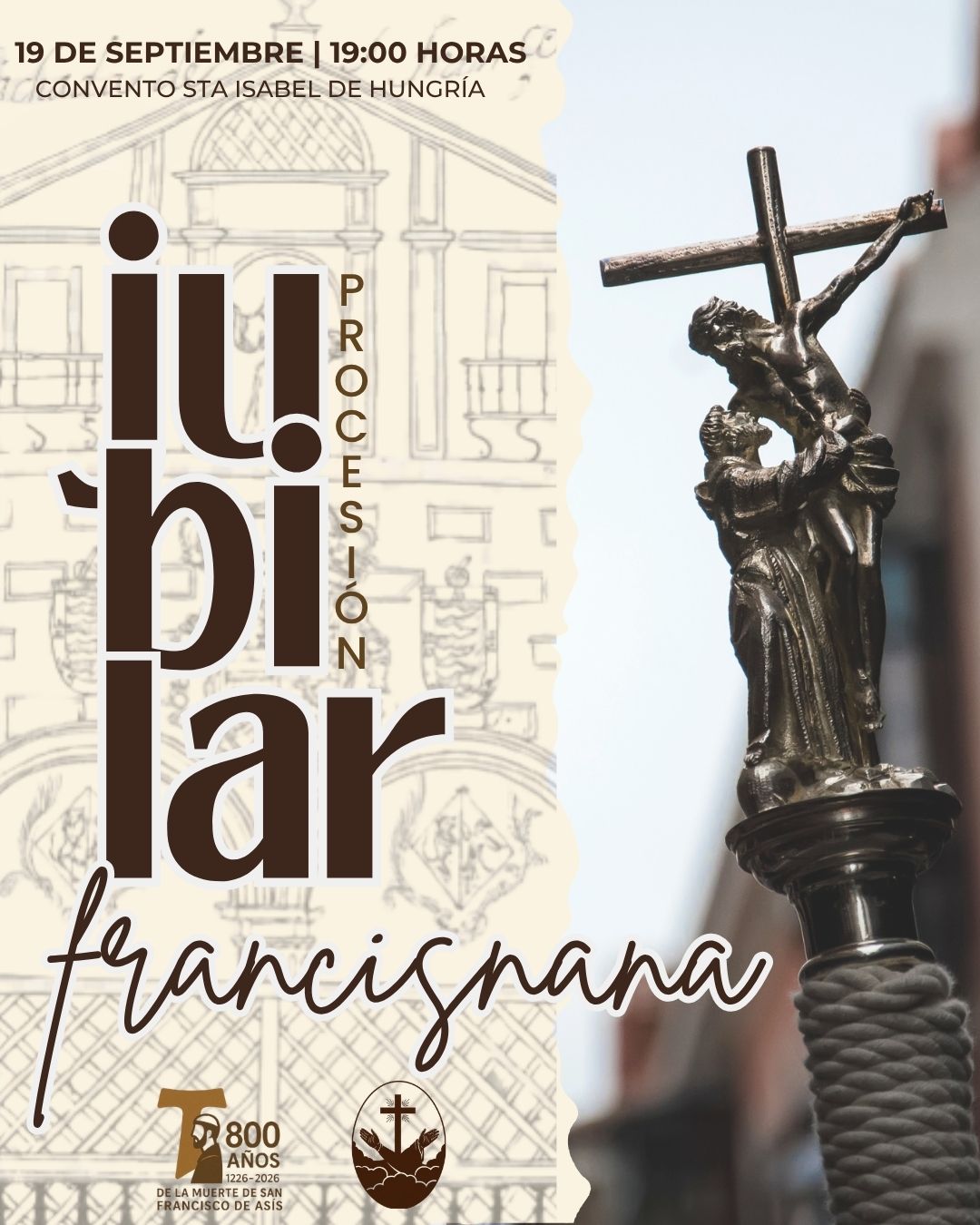 procesión jubilar franciscana